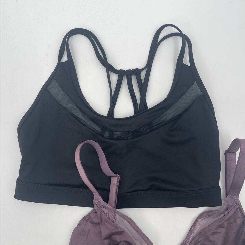 VICTORIA’S SECRET Bra Bundle Set of 2 Bralette & Sports Bra Size Extra Small - Picture 3 of 12
